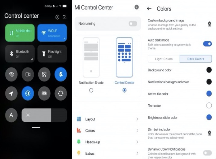 MIUI 12 Control center APK