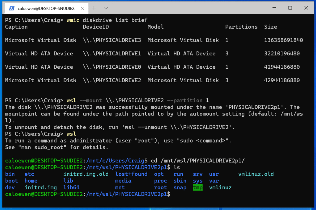 Linux Filesystem Like EXT4 Now Accessible In Windows WSL 2