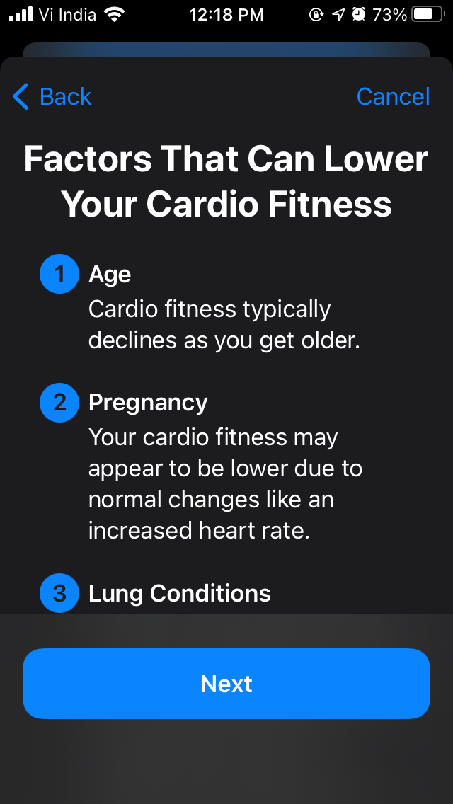How To Setup Apple Watch Cardio Fitness Notifications (VO2 Max)? How To Setup Apple Watch Cardio Fitness Notifications (VO2 Max)?