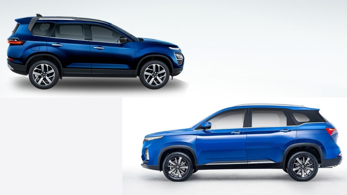 2021 Tata Safari Vs MG Hector Plus Which One Is A Better SUV?