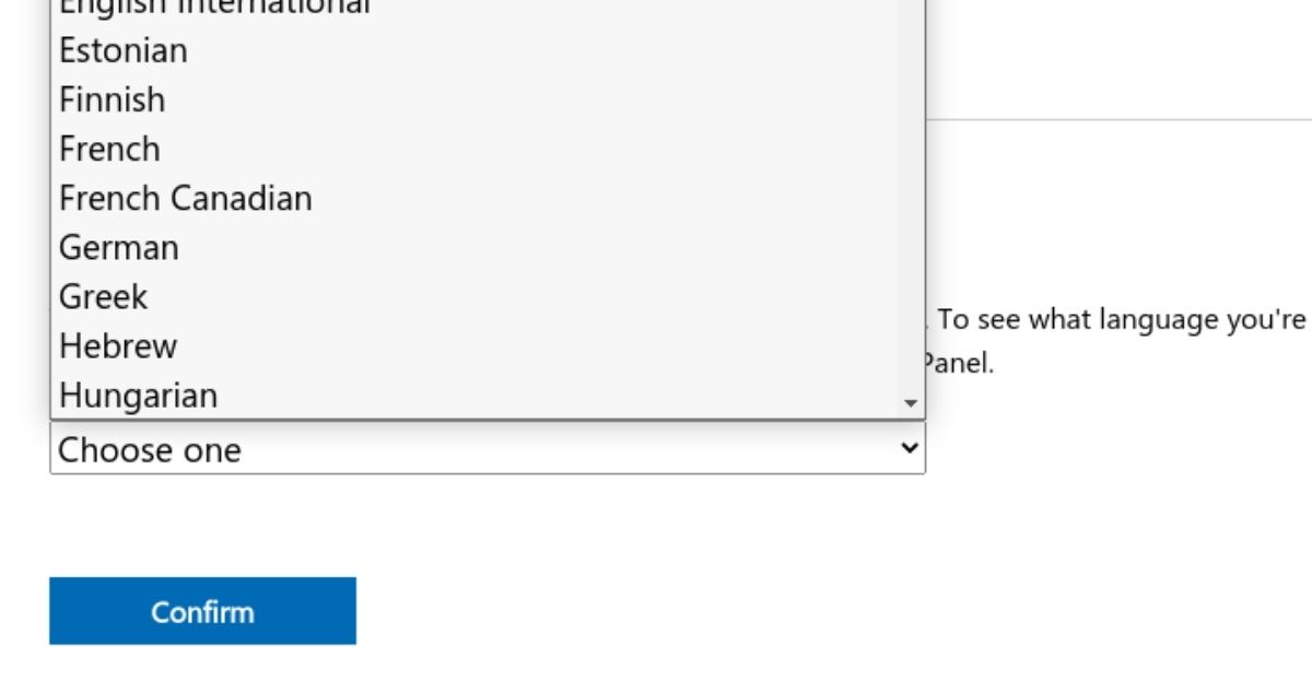 windows 10 select language