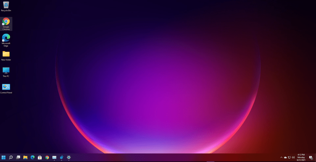 left taskbar alignment