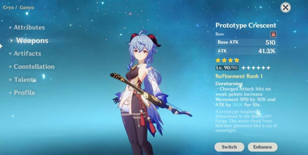 7 Best Bows For Ganyu In Genshin Impact F2PFriendly Guide