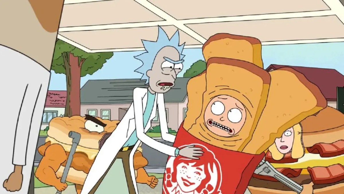 Rick and Morty Wendy&rsquo;s Ad