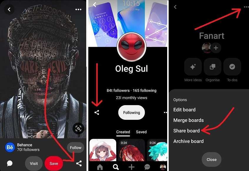 Pinterest Guide How To Share A Pin, Board, Or Profile Fossbytes