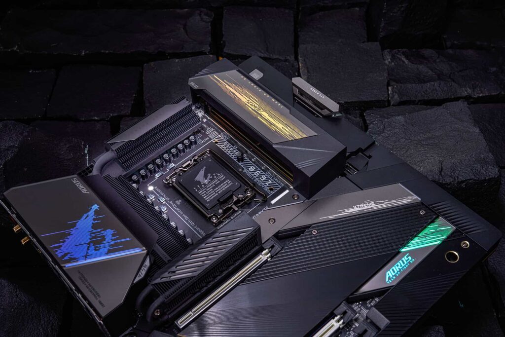 Image of a motherboard