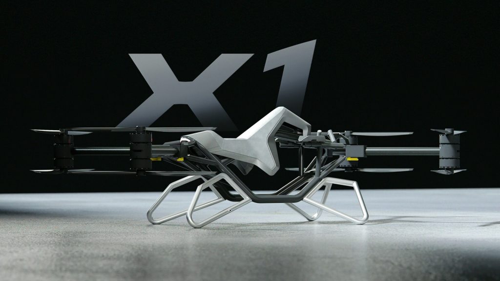 Image of the SkyRacer X1 Final prototype