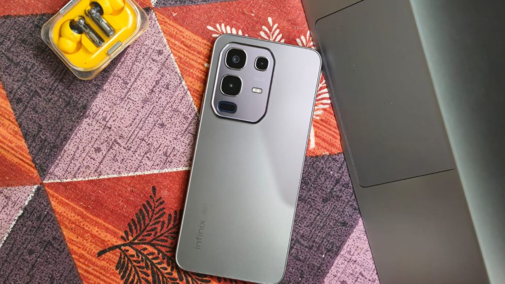 Image of the back design of the Infinix Note 50s