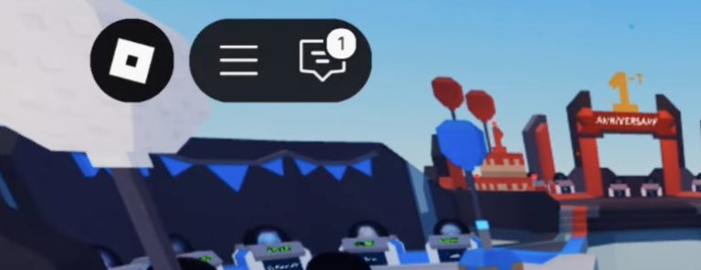 Image of the Hamburger menu to redeem codes in Project Smash