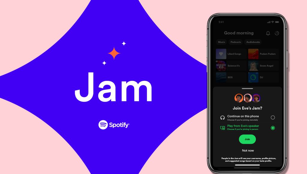 image of spotify jam