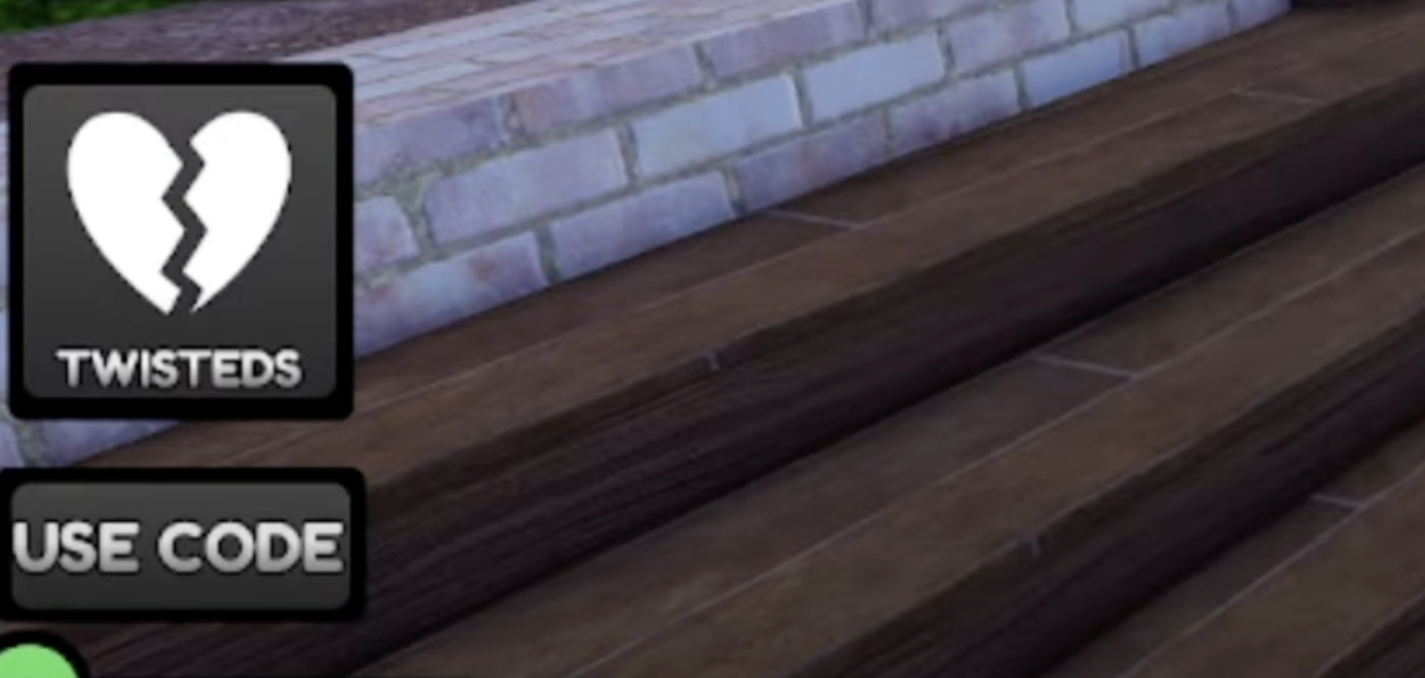 Image of the Use Code option in Dandy&rsquo;s World