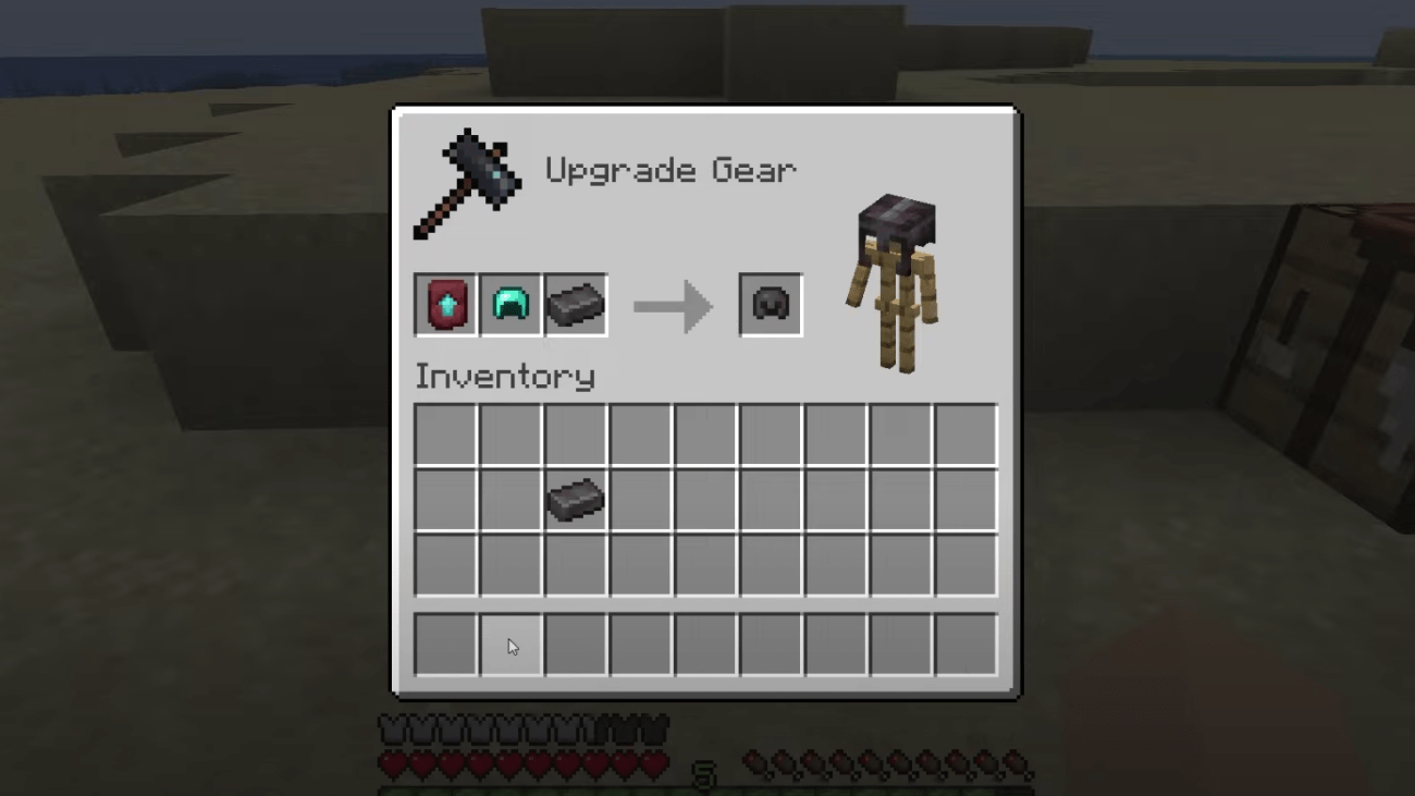 image to Add a Netherite Ingot
