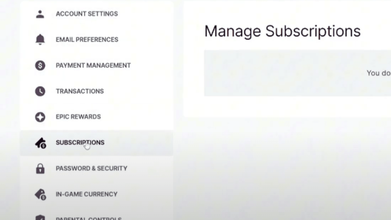 image to click the Fortnite Crew subscription