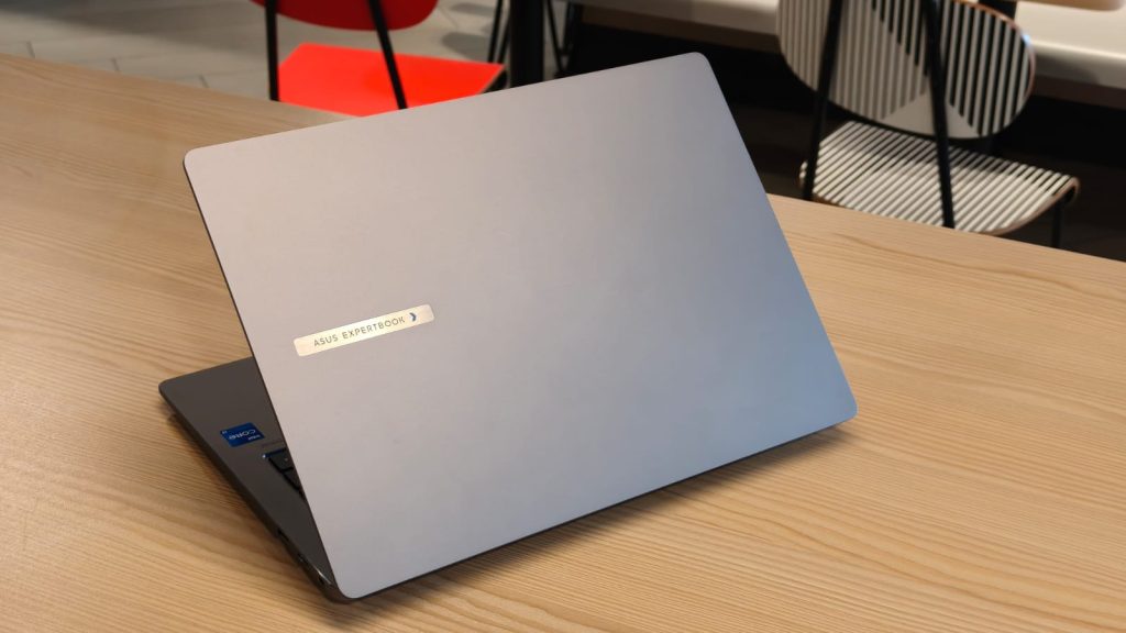 Back Design of the laptop