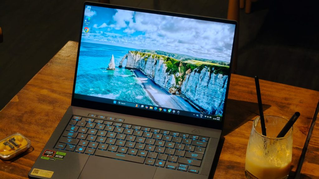 Image of the design of the Asus ROG Zephyrus G14