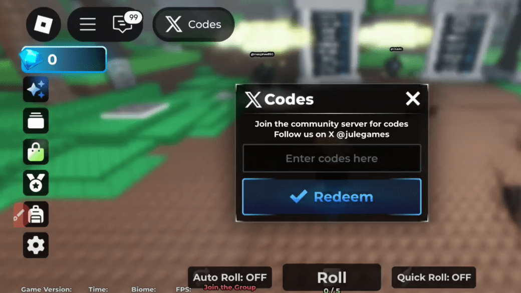 image for to Redeem Jule’s RNG Codes