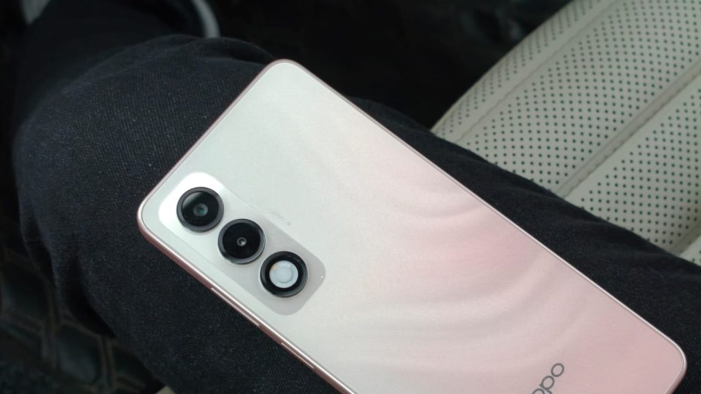 Image of the back design of the OPPO K13x