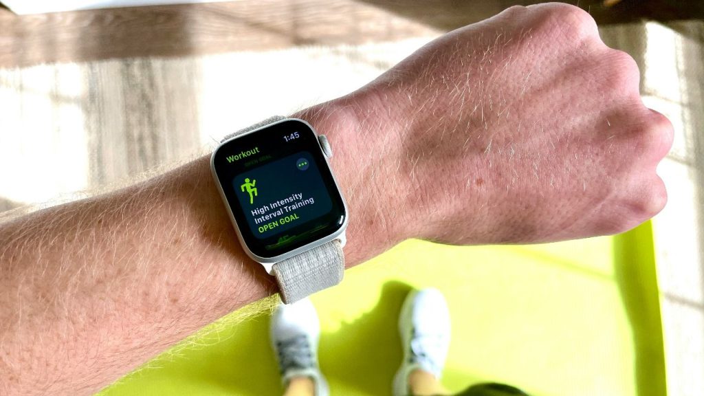 image to Modify Workout Settings