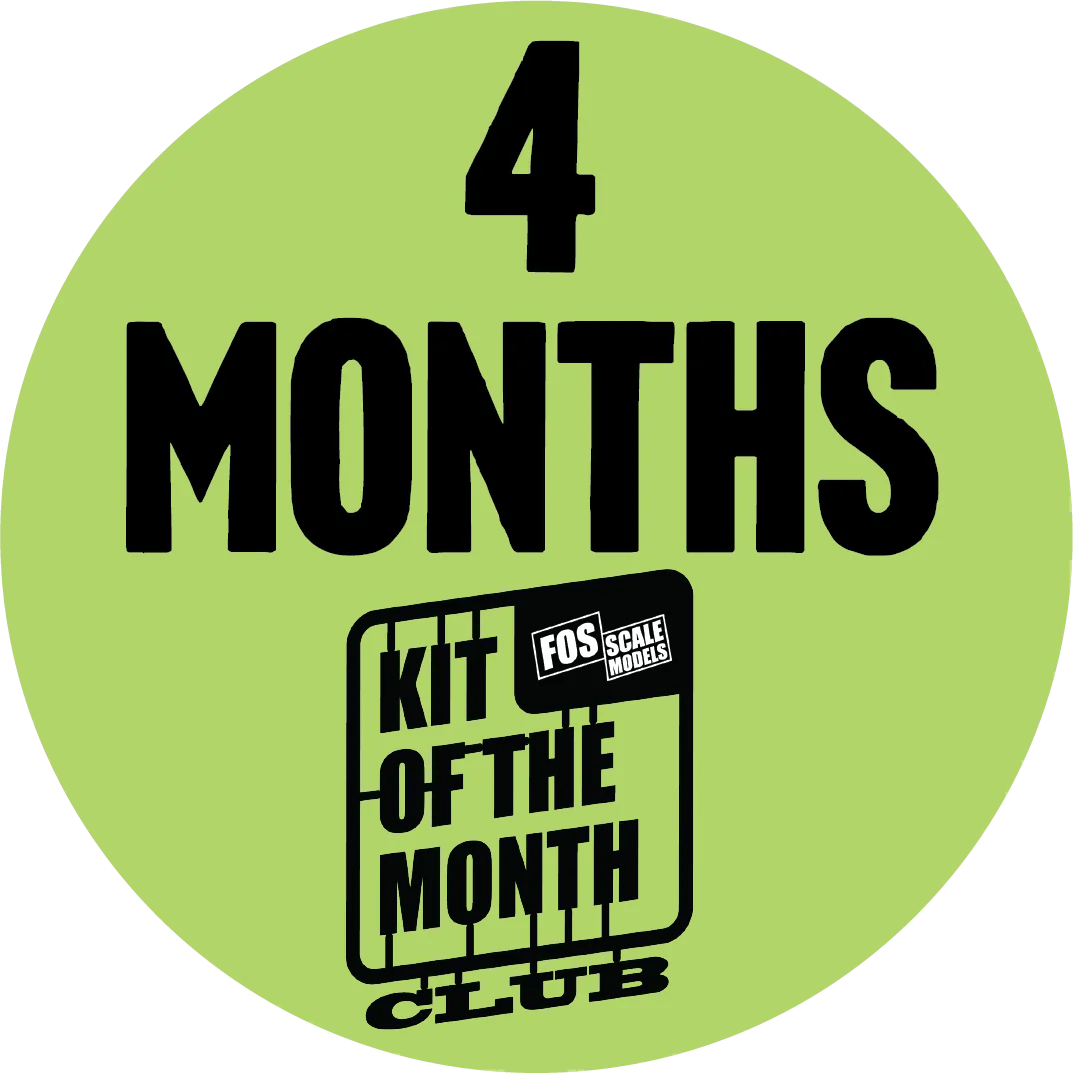 Kit if the Month Club 4 Months U.S. Only Fos Scale Models