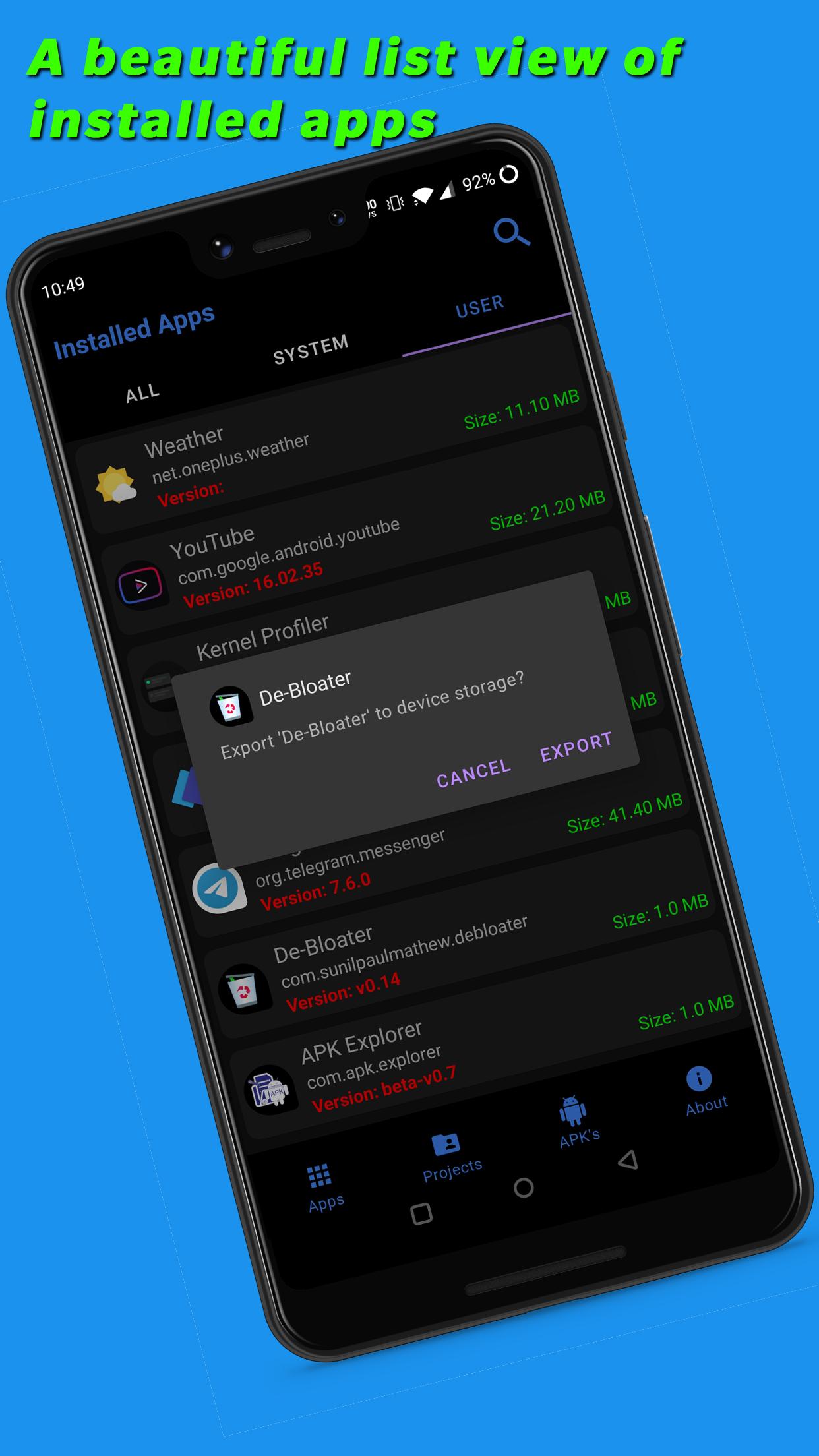 APK Explorer & Editor An opensource APK explorer/Editor & Split APK
