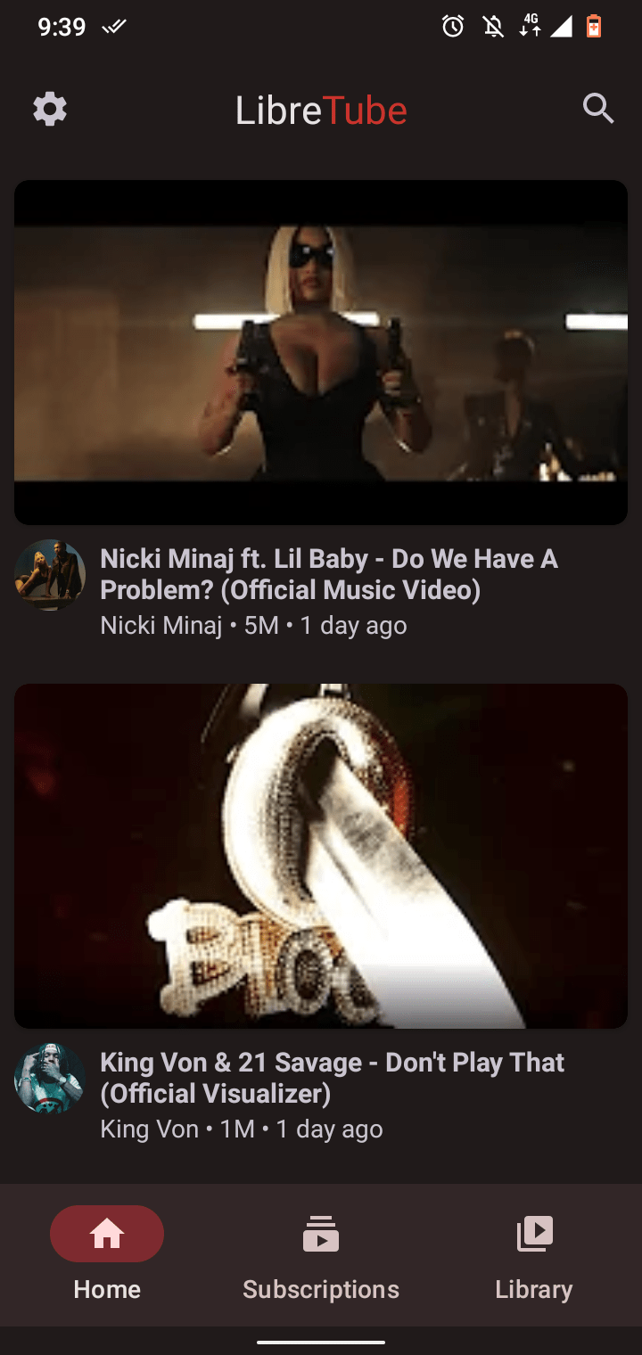 LibreTube - Alternative frontend for YouTube with focus on privacy