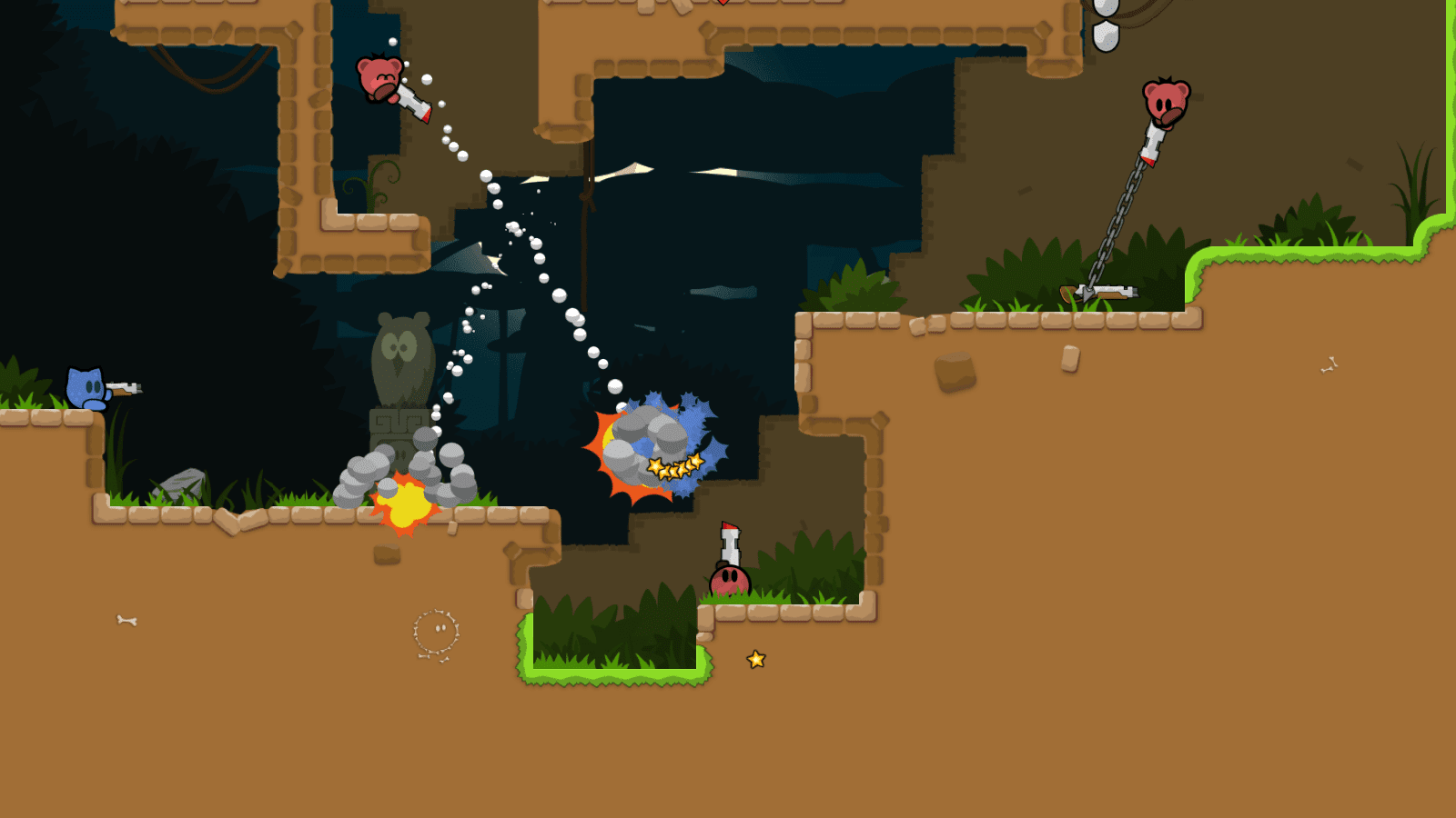 Teeworlds An Online Multiplayer Side Scrolling Shooting Game An