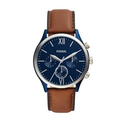 Multifunction Leather Watch | Fossil.com