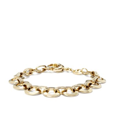 Glitz Charm Starter Bracelet Gold Fossil