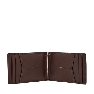 Tate RFID Money Clip Bifold Fossil