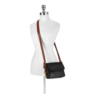 Harper Small Saddle Crossbody Fossil