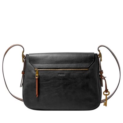 Harper Large Saddle Crossbody Fossil