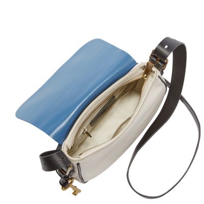 Harper Small Saddle Crossbody Fossil