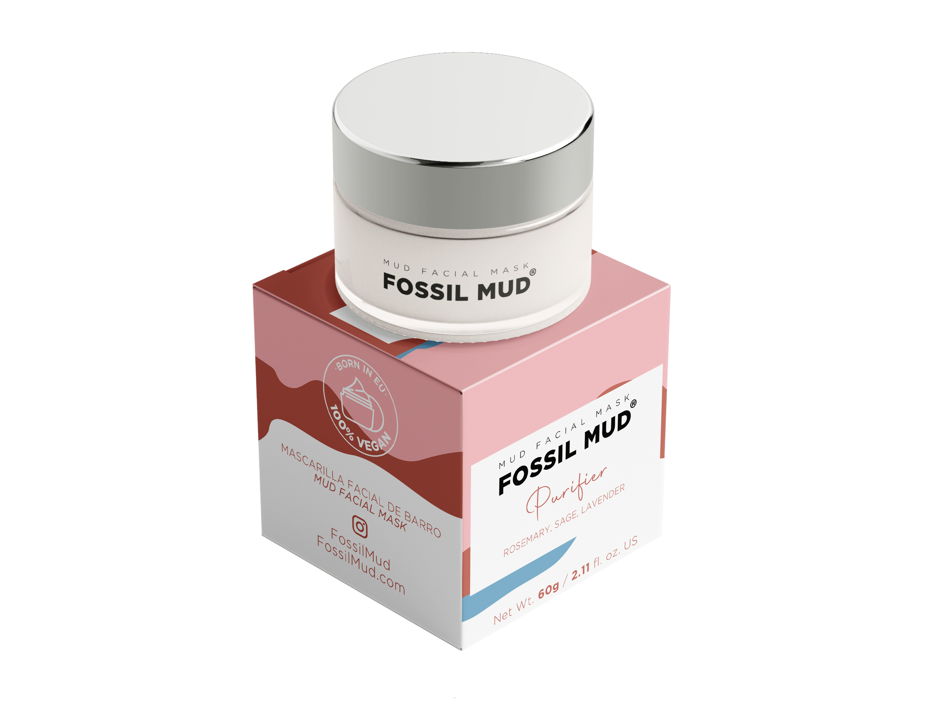 Purifying mud mask Fossil River