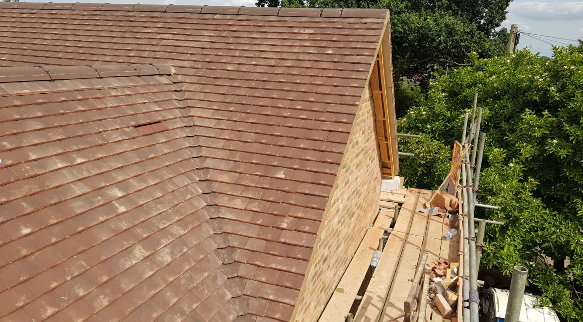 Tiled Roof In Steeple Claydon Foster Construction