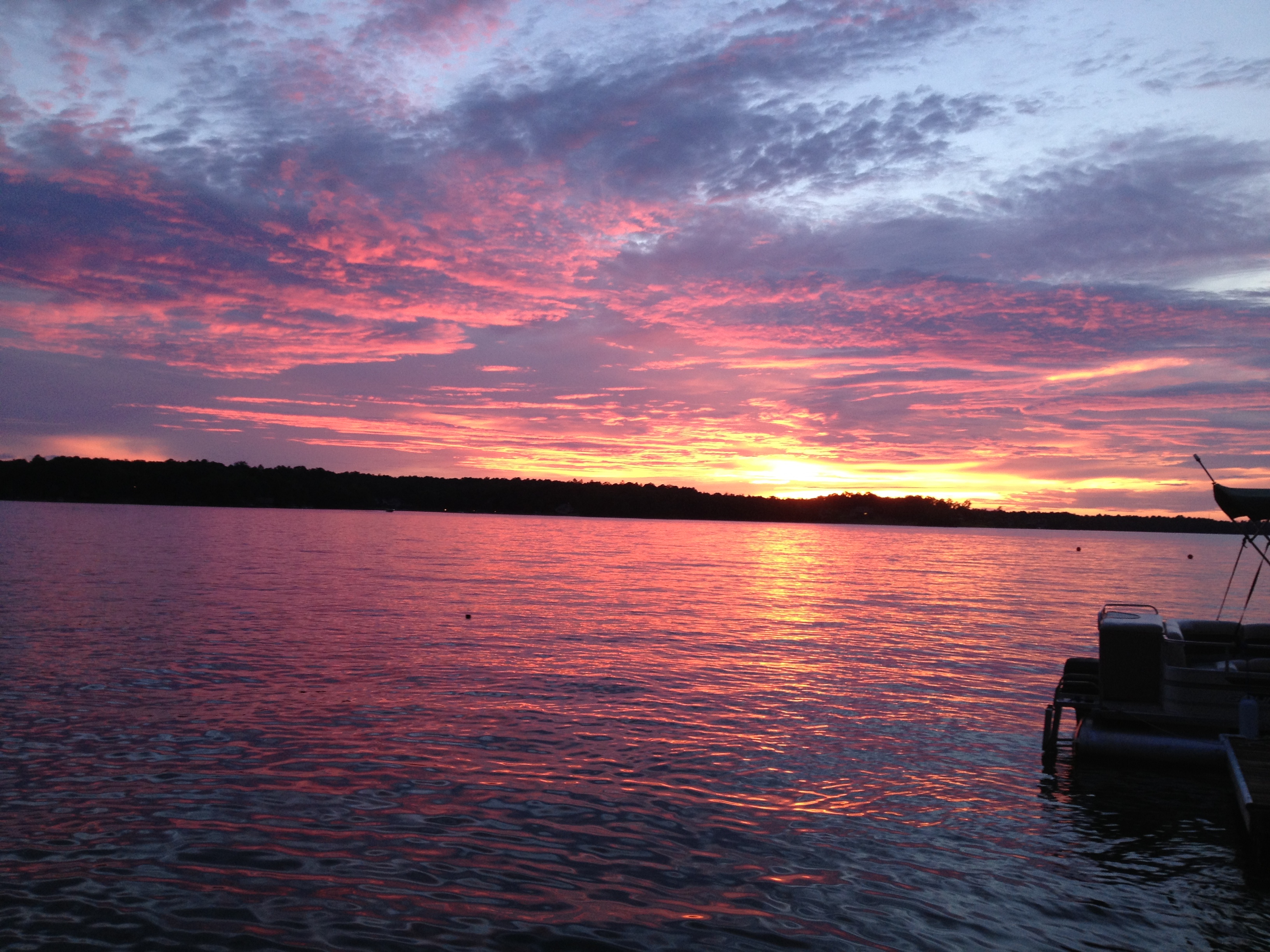 lake martin sunset Foster Dickson