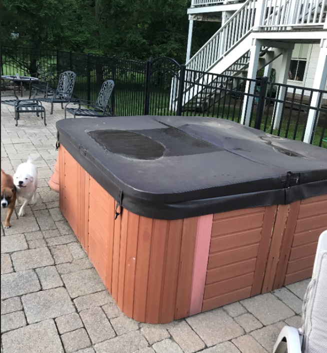 Why does my hot tub cover get heavier over time? Foster Lyons