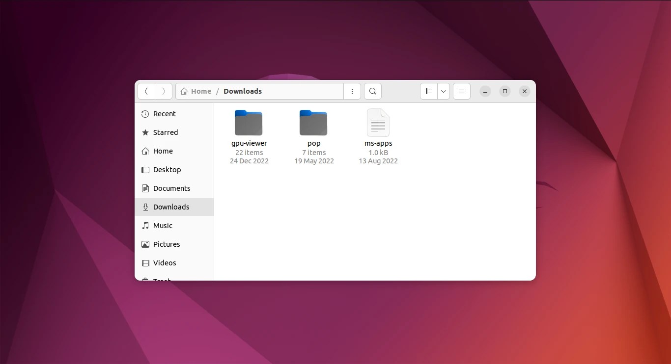 Display File Size, Modified Date under File/Folder Name in Ubuntu 22.04