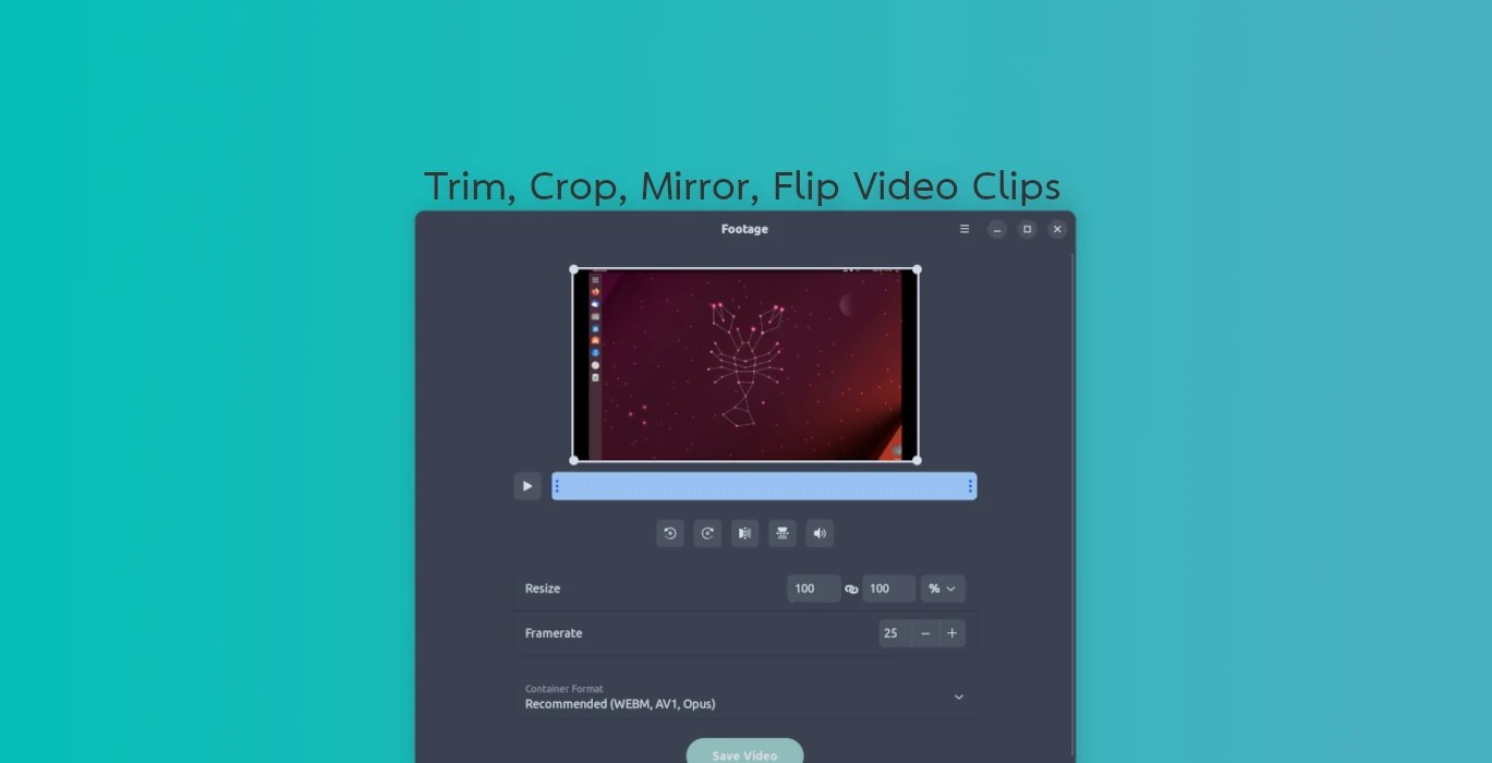 This New App Make it Easy to Trim, Crop, Mirror, Flip your Videos FOSTips