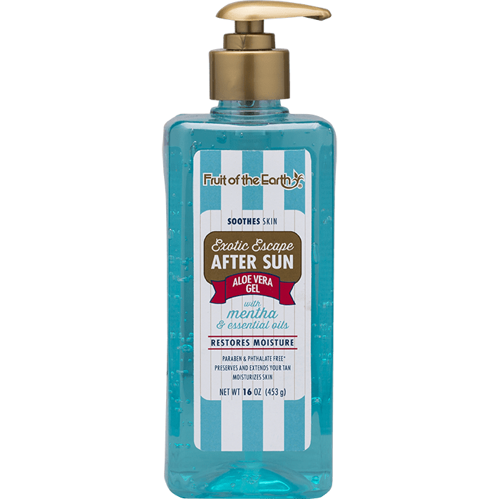 After Sun Aloe Vera Gel with Mentha and Essential Oils