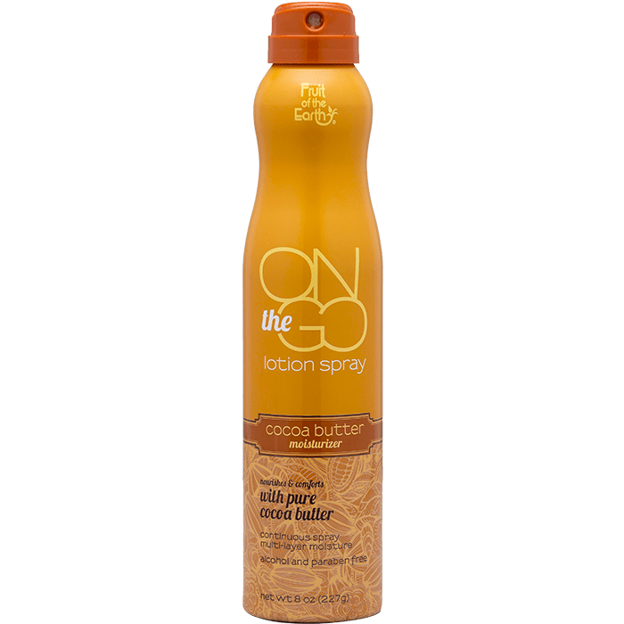 On The Go Lotion Spray Cocoa Butter Moisturizer