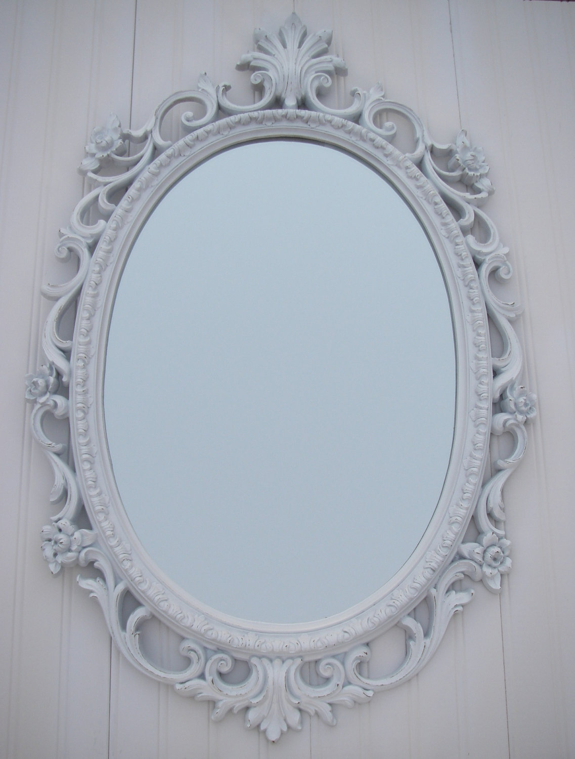Antique White Oval Mirror Ideas on Foter
