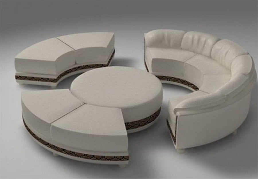 Round Sectional Sofas Foter