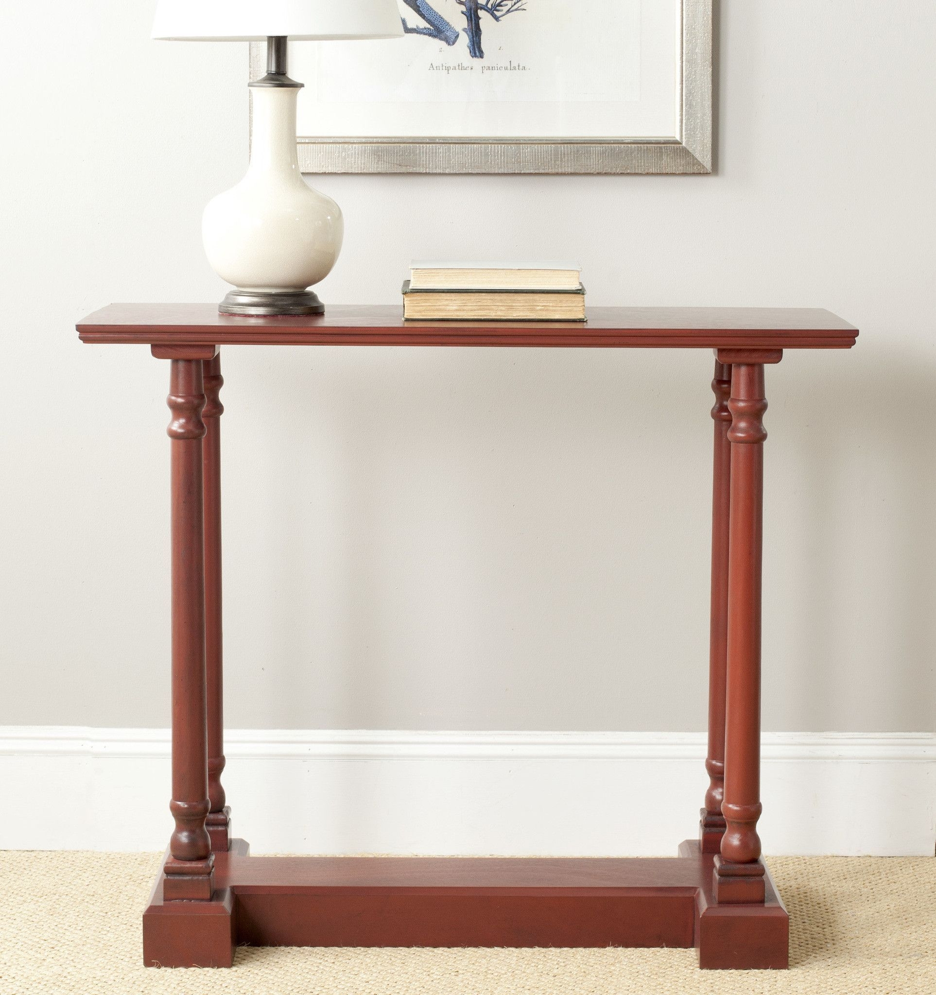 Pedestal Console Table Foter
