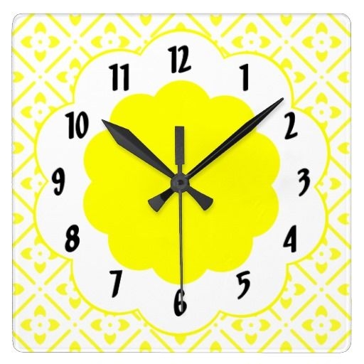 Yellow Wall Clocks Ideas on Foter