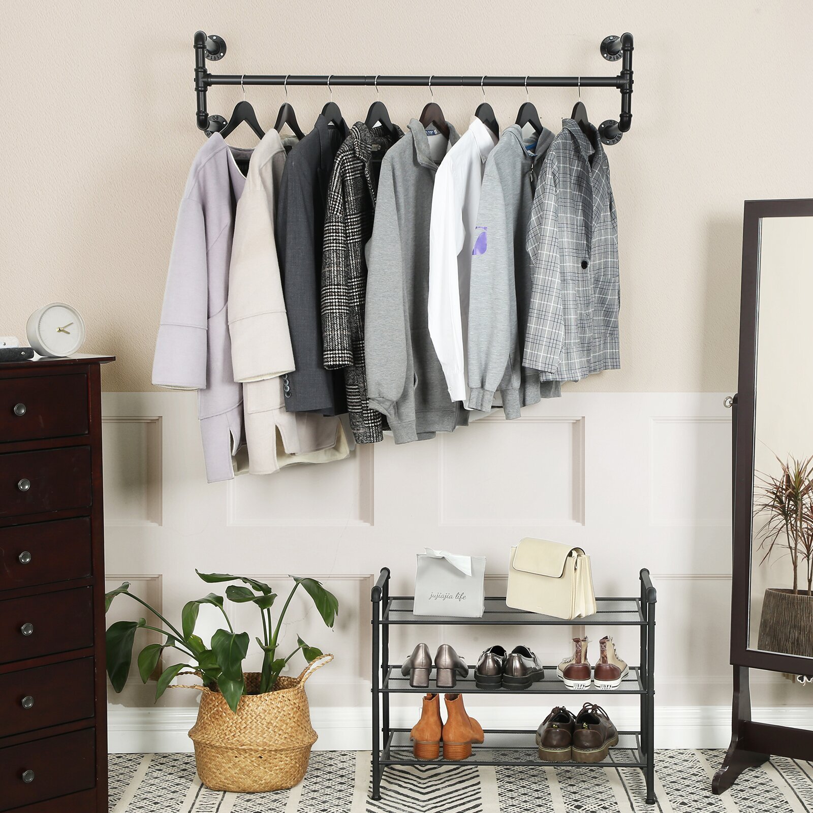 Wall Mounted Hanging Racks Foter