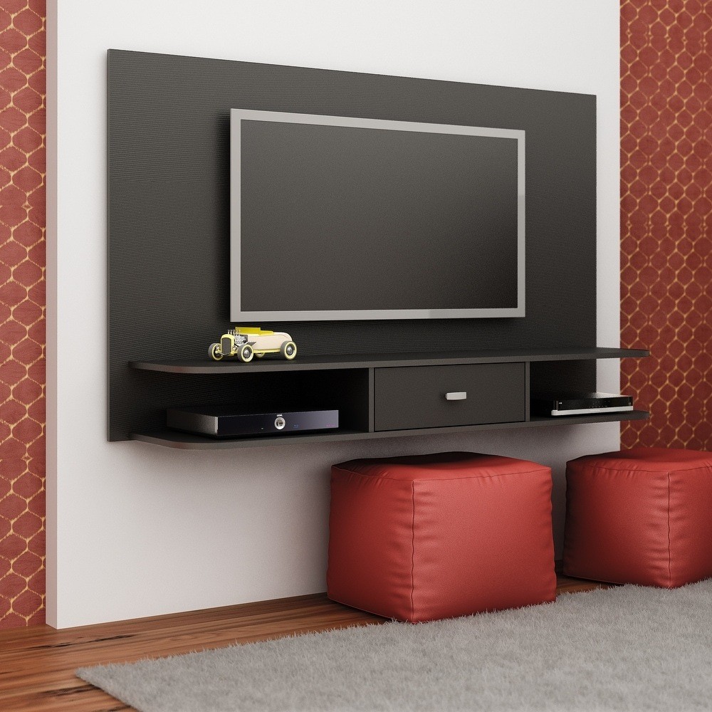 Otoko Tv Unit With Back Panel In Brown Finish ubicaciondepersonas.cdmx.gob.mx