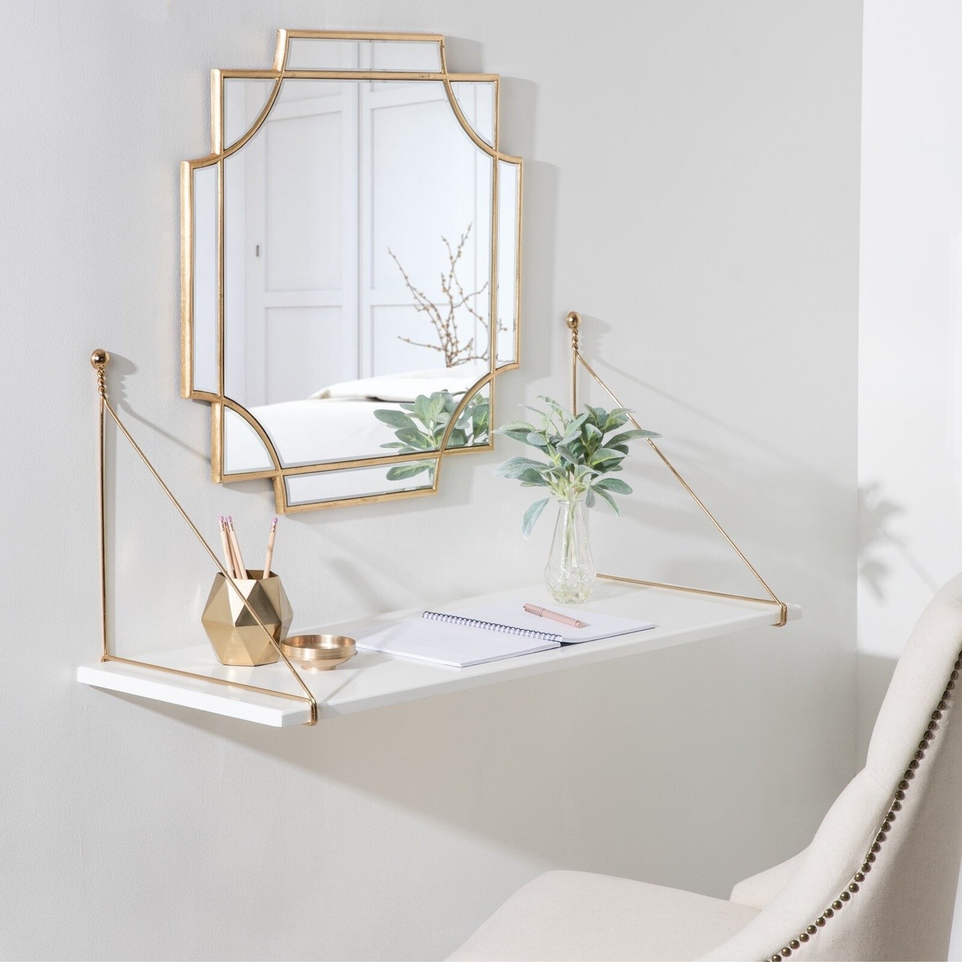 15 Amazing Floating Desks Ideas for Small Spaces Foter