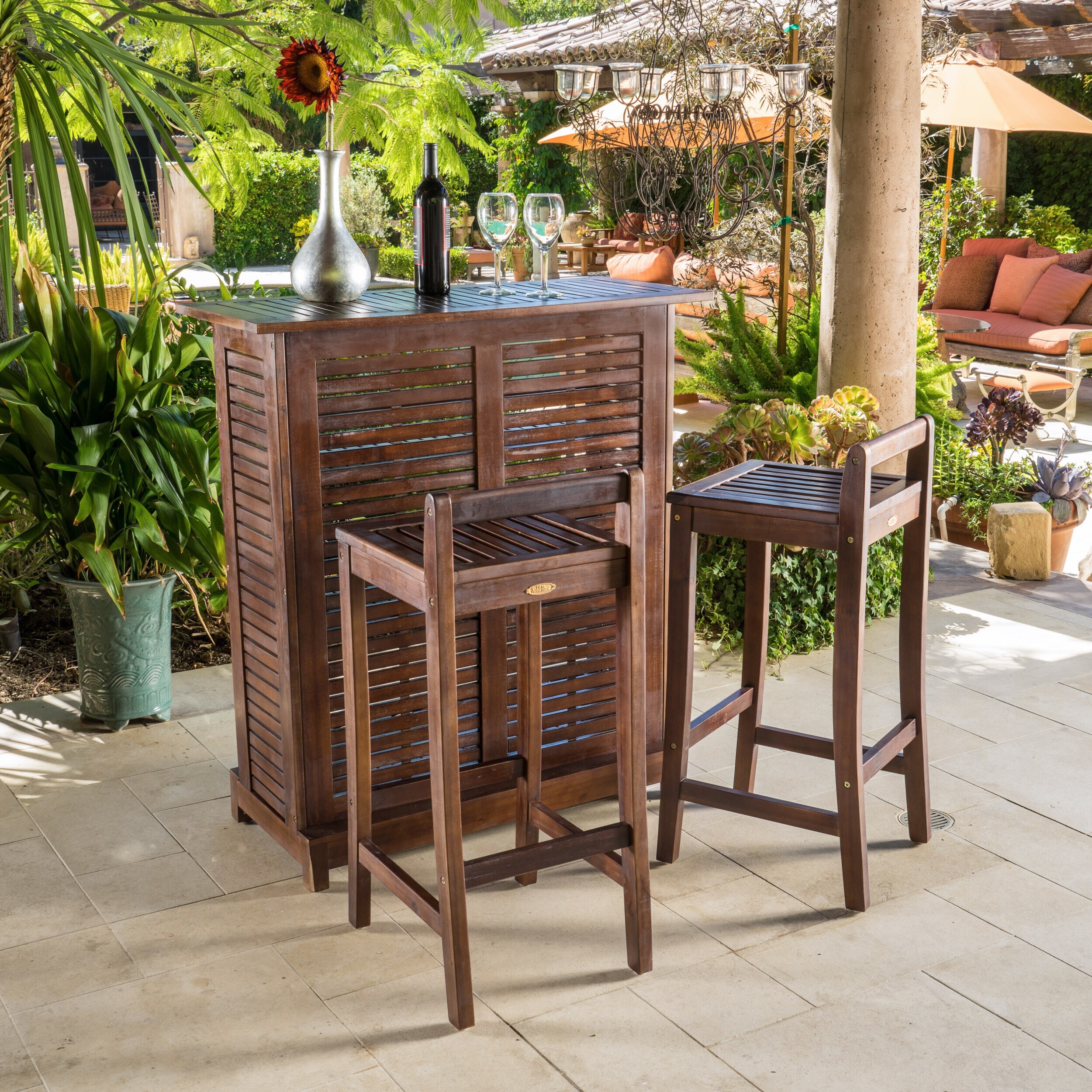 Outdoor Bar for Patio with Storage Ideas on Foter