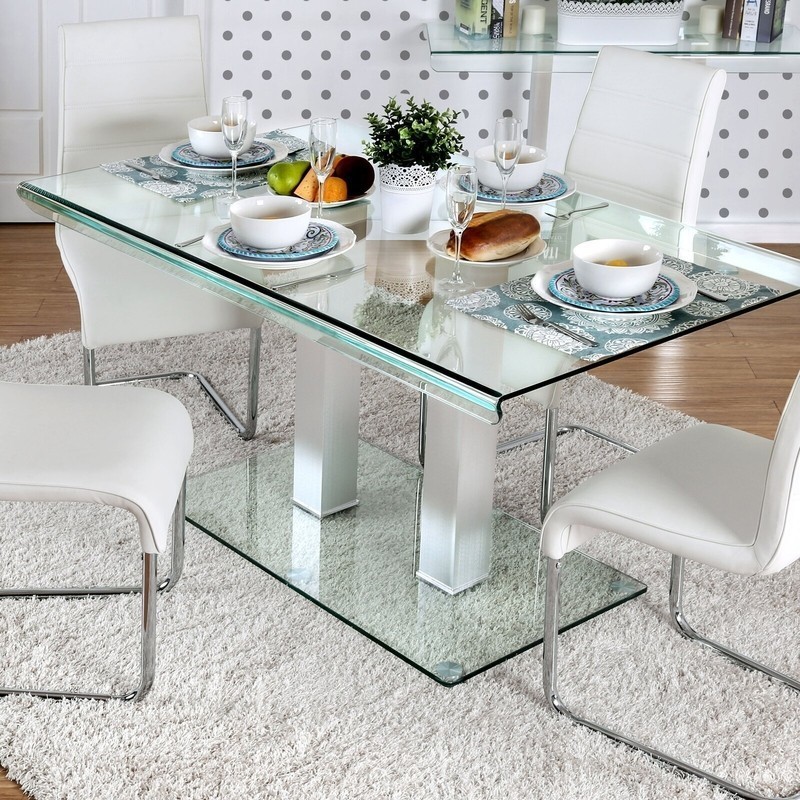 Sale > all glass dining table > in stock