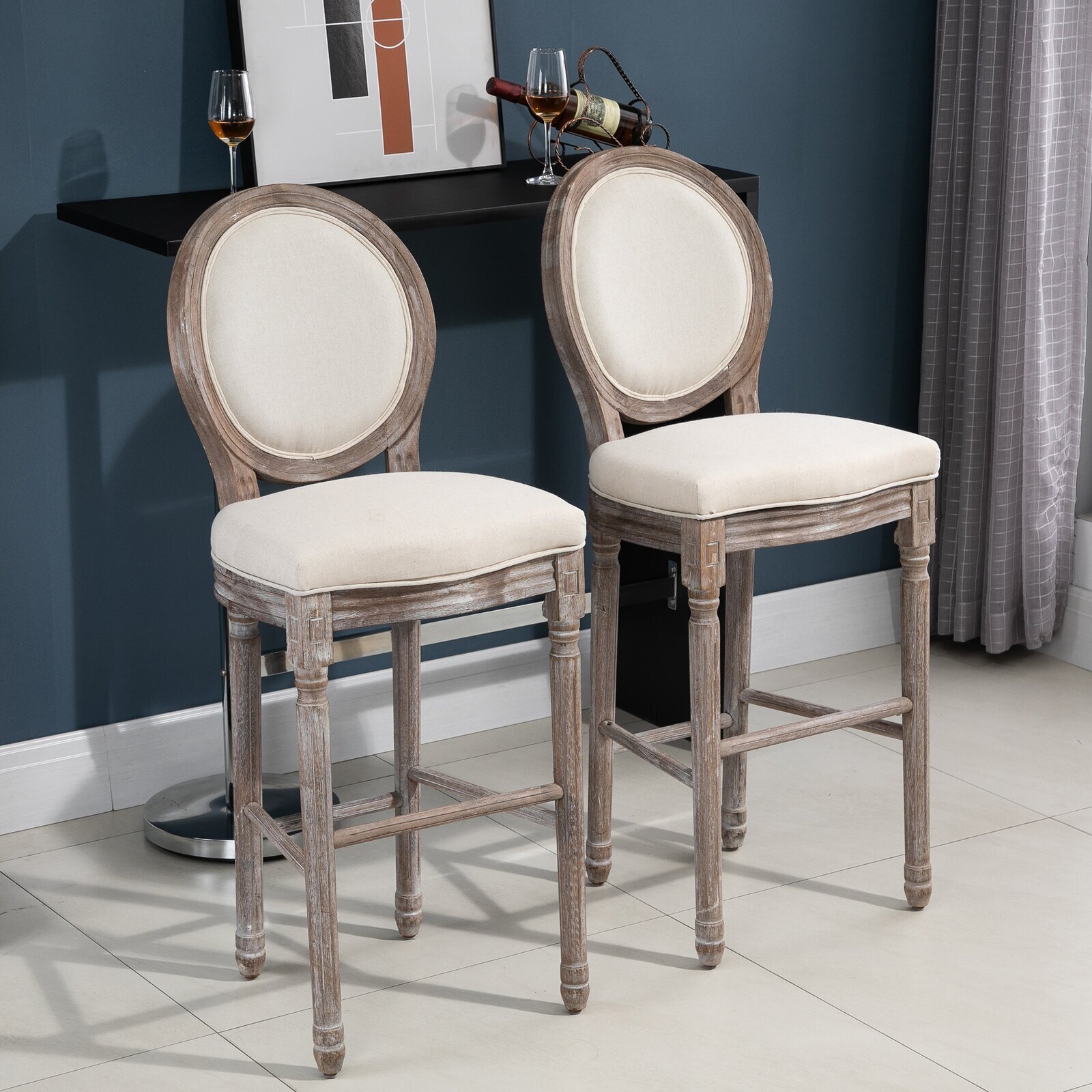 Shabby Chic Bar Stools Ideas on Foter